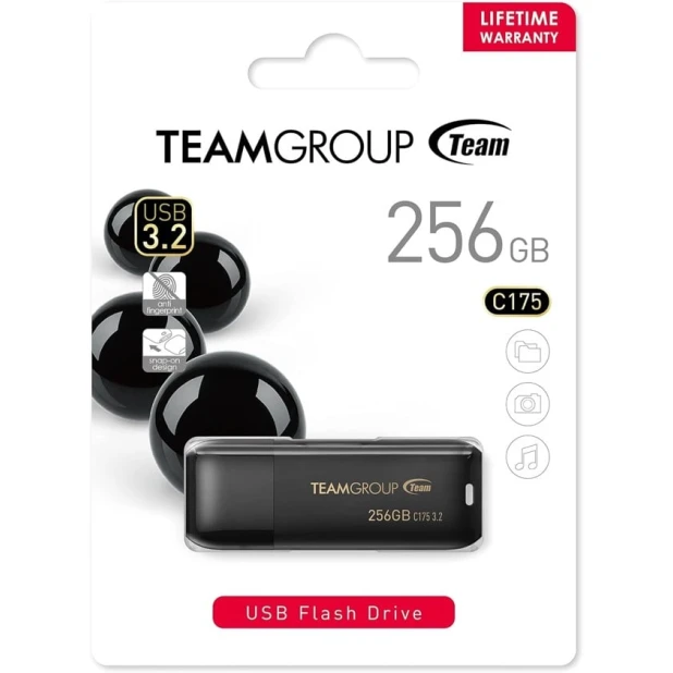 Флешка Team Group 256GB C175 (TC1753256GB01) Флешка Team Group 256GB C175 (TC1753256GB01)
