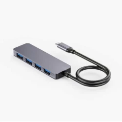 USB HUB Type-C+usb 4 in 1