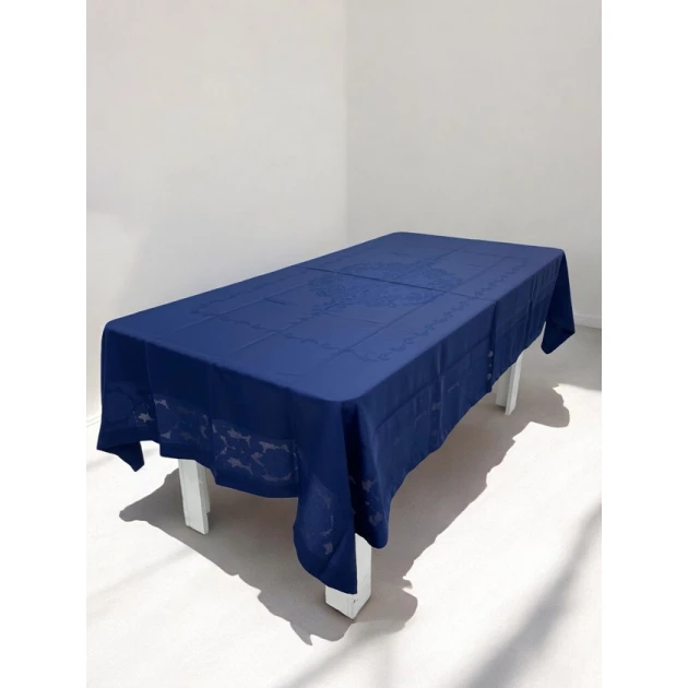 Süfrə Narlı NRl-00688, teflon, göy, 160х400 sm