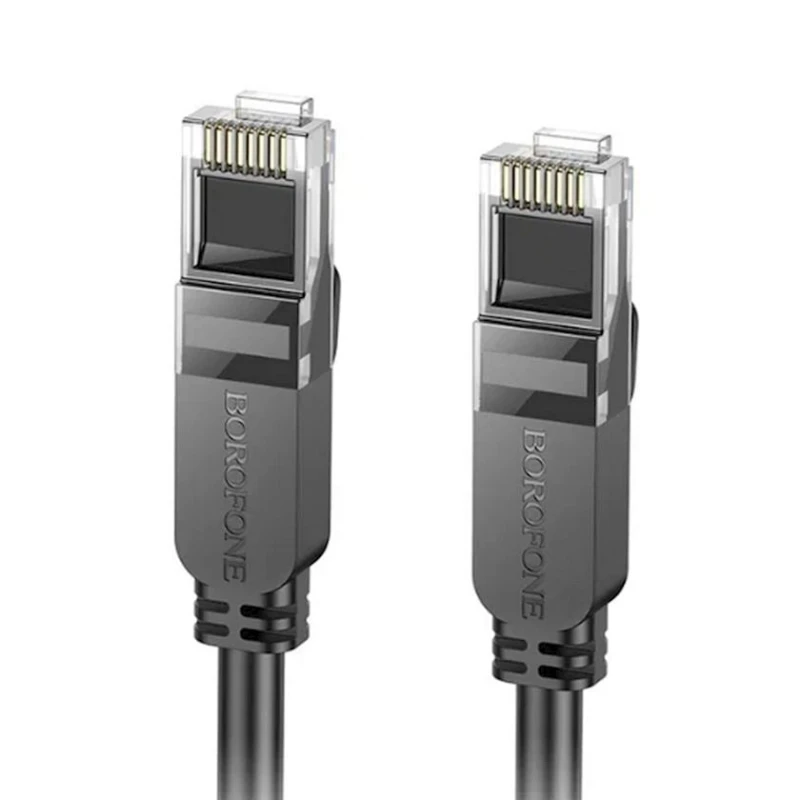 Патчкорд Borofone BUS01 CAT6 UTP RJ45 - RJ45 1 м Патчкорд Borofone BUS01 CAT6 UTP RJ45 - RJ45 1 м