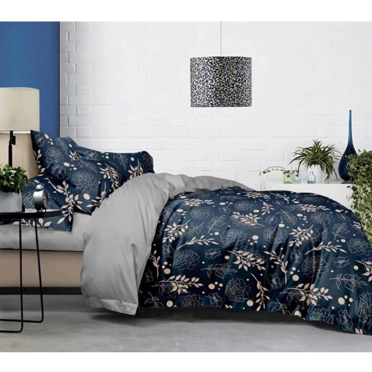 Комплект постельного белья MiraNova CTS-397, пододеяльник 160х220 см, простыня 180х240 см, наволочка 50х70 см, односпальный, разноцветный Комплект постельного белья MiraNova CTS-397, пододеяльник 160х220 см, простыня 180х240 см, наволочка 50х70 см, односпальный, разноцветный