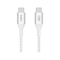 Кабель Belkin BoostCharge USB-C to USB-C, 1м, белый (CAB015BT1MWH)