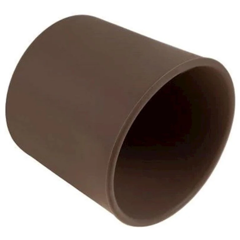 Чашка Babyjem, 9x7 см, 150 мл, силикон, 6+ мес, коричневая