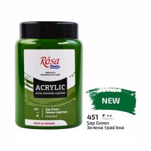 Akril boya Rosa Studio 451 Sap Green, 400 ml