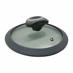 Крышка Tognana, стекло, черная/прозрачная, 20 см