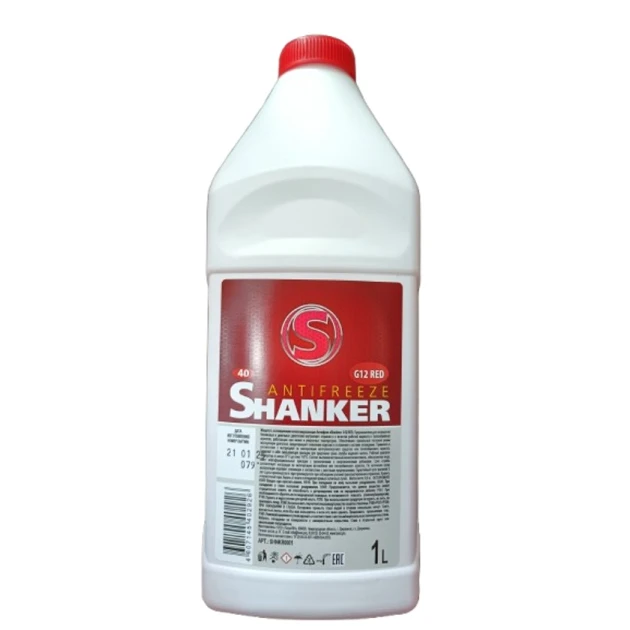 Антифриз Shanker G12, 1л Антифриз Shanker G12, 1л