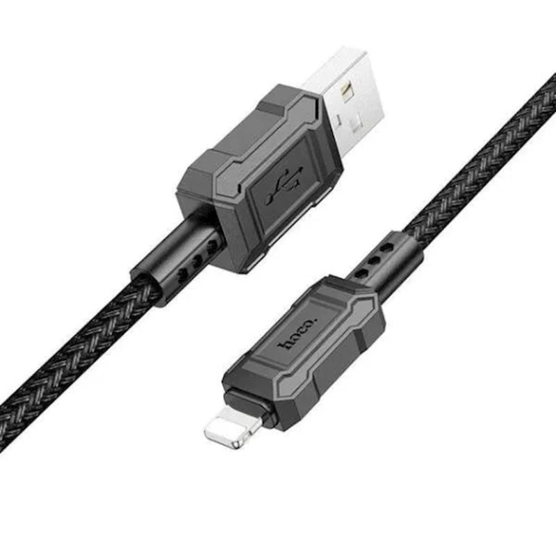 Кабель USB Hoco X94 Leader USB Lightning 2.4 A 20W 1 м Black
