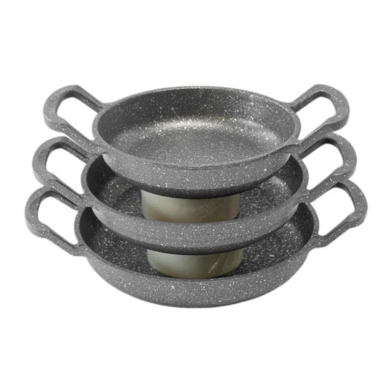 Набор сковородок Canali, гранит, серый, 16/18/20 см, 3 шт Набор сковородок Canali, гранит, серый, 16/18/20 см, 3 шт