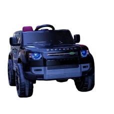 Uşaqlar üçün elektrik avtomobil Defender, 2-8 yaş, qara