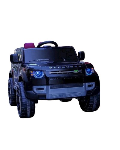 Uşaqlar üçün elektrik avtomobil Defender, 2-8 yaş, qara