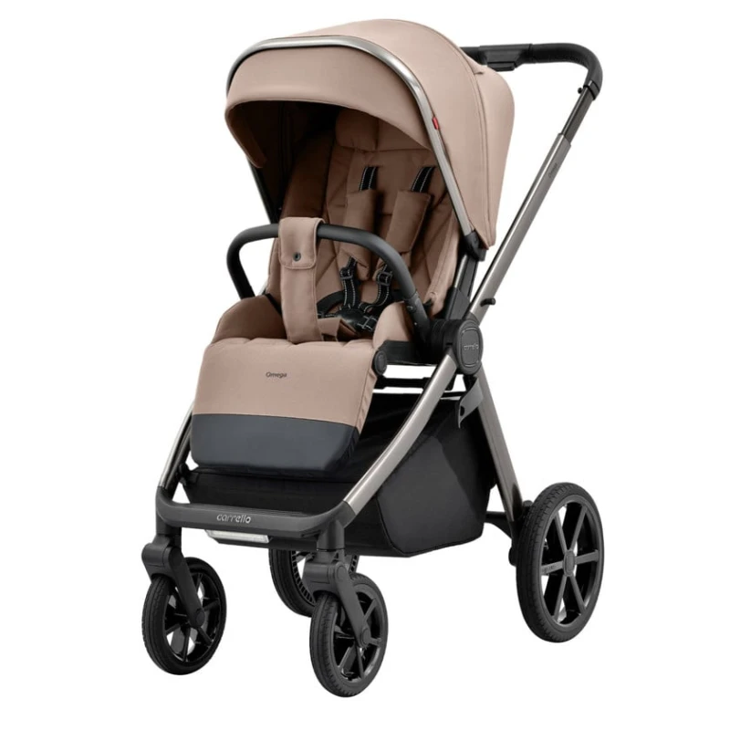 Детская коляска 2в1 Carrello Omega Fantastic, бежевая Детская коляска 2в1 Carrello Omega Fantastic, бежевая