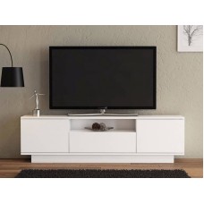 Tumba Ev Plus ev_12116045, LDSP, ağ, 180x30x45 sm