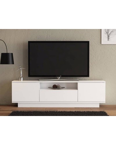 Tumba Ev Plus ev_12116045, LDSP, ağ, 180x30x45 sm