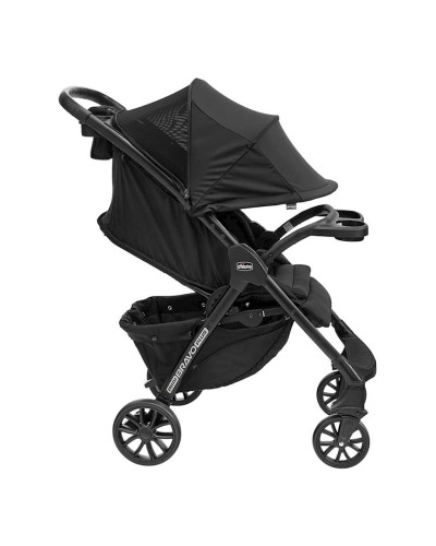 Uşaq arabası Chicco Mini Bravo Plus Storm, qara