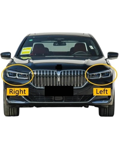 Ön sağ fara qapağı ‎‎‎‎‎‎‎‎‎‎‎‎SOSHEEF BMW 7 Series G11/G12 2019-2021 üçün