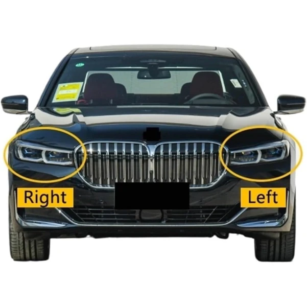 Крышка фары передний правый SOSHEEF для BMW 7 Series G11/G12 2019-2021 Крышка фары передний правый SOSHEEF для BMW 7 Series G11/G12 2019-2021