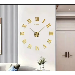 Divar Saatı Areon Qızılı Roma rəqəmləri