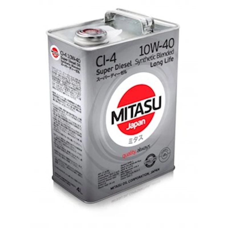 Моторное масло Mitasu Motor Oil SN 10W-40 Mercedes MB-229.3, 4 л