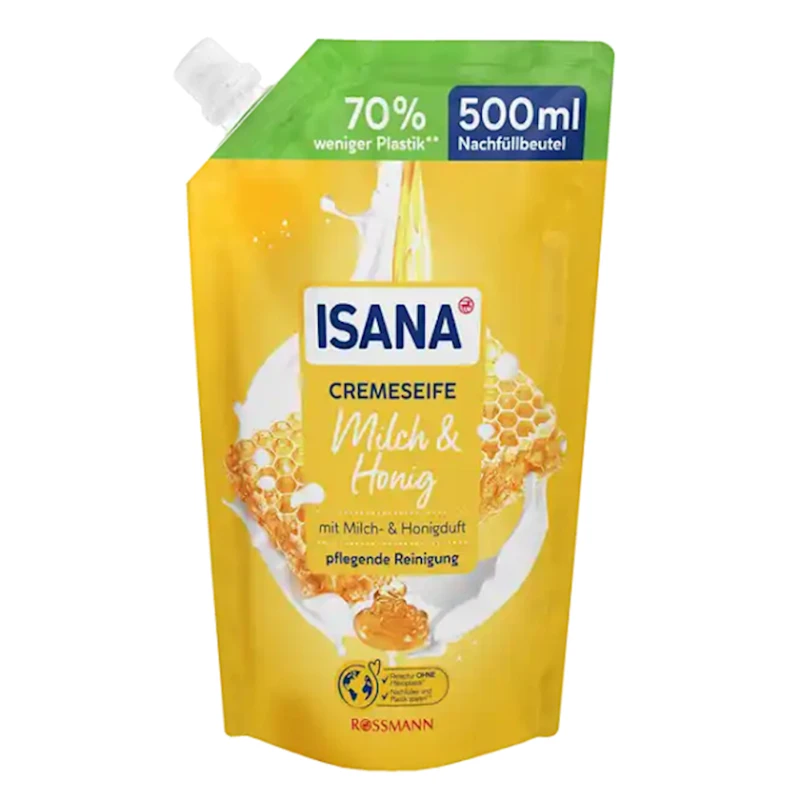 Жидкое мыло Isana Milk & Honey 500 мл