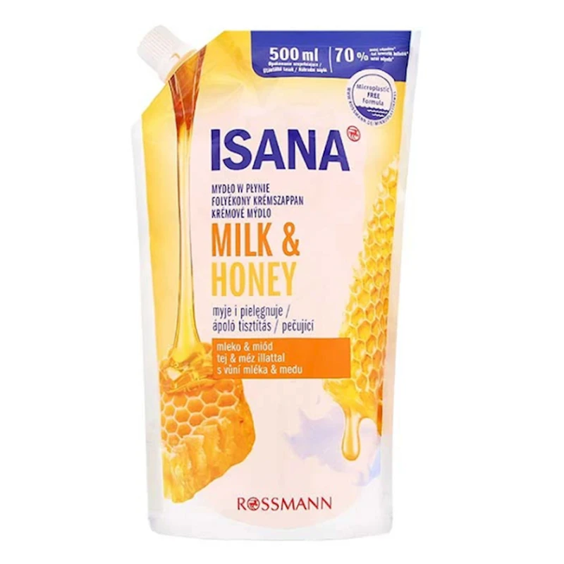 Жидкое мыло Isana Milk & Honey 500 мл