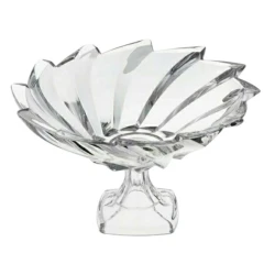 Фруктовница Sakura glass Eleanor SK188722, стекло, прозрачная, 28x21 см