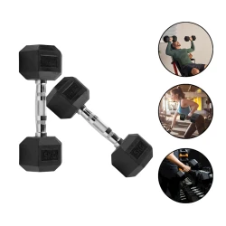 Plastik qantel dəsti TA sport 1857, 5 x 5 kq, 2 əd