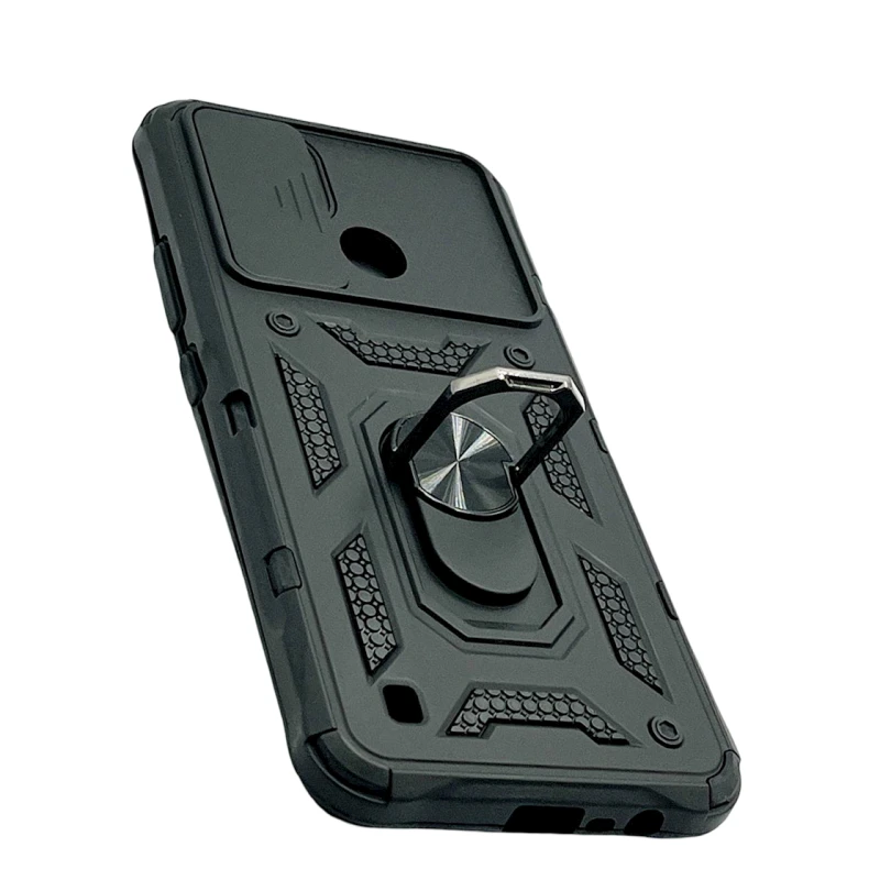 Çexol Robot Realme C21 üçün, qara