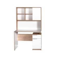 Kompüter masası Art Mebel 73, ağ, 165x88x55 sm