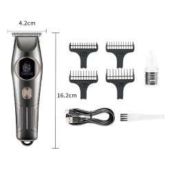 Saç kəsimi üçün cihaz Kemei KM-643 Gray