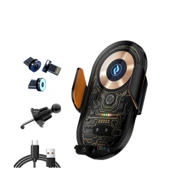 Автомобильный держатель с беспроводной зарядкой C13