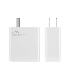 Сетевое зарядное устройство Xiaomi 67W Fast Charger Travel Adapter With USB-A to USB-C Cable White