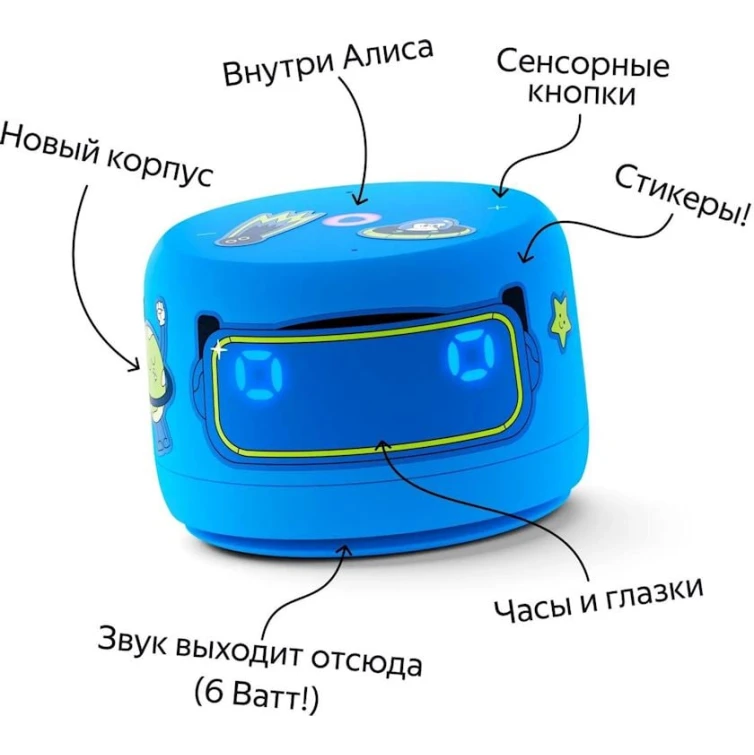 Умная колонка Yandex Lite 2 (YNDX-00026BLU) Умная колонка Yandex Lite 2 (YNDX-00026BLU)