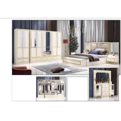 Спальный гарнитур Diamond Elegant Krem SRV-008 Спальный гарнитур Diamond Elegant Krem SRV-008