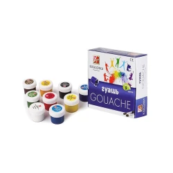 Гуашь Луч Классика, 9 цветов, 20 мл