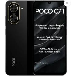 Смартфон Poco C71 4GB/128GB Black.