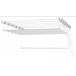 Сушилка для белья Lyra AS10002, белая, 57 см