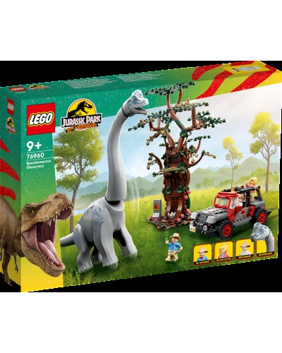 Konstruktor LEGO Jurassic World Brachiosaurus Discovery 76960, 9+ yaş, 512 hissə