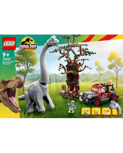 Konstruktor LEGO Jurassic World Brachiosaurus Discovery 76960, 9+ yaş, 512 hissə