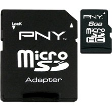 Yaddaş kartı PNY 8GB microSDHC Class 4