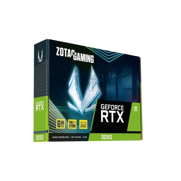 Видеокарта Zotac GeForce RTX 3050 6GB GDDR6 (ZT-A30510L-10L) Видеокарта Zotac GeForce RTX 3050 6GB GDDR6 (ZT-A30510L-10L)