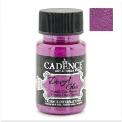 Краска-металлик для стекла Cadence Dora Glass Paint Bright Fuchsia 50 мл