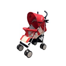 Gəzinti üçün açıq uşaq arabası Seebaby S03-A qırmızı