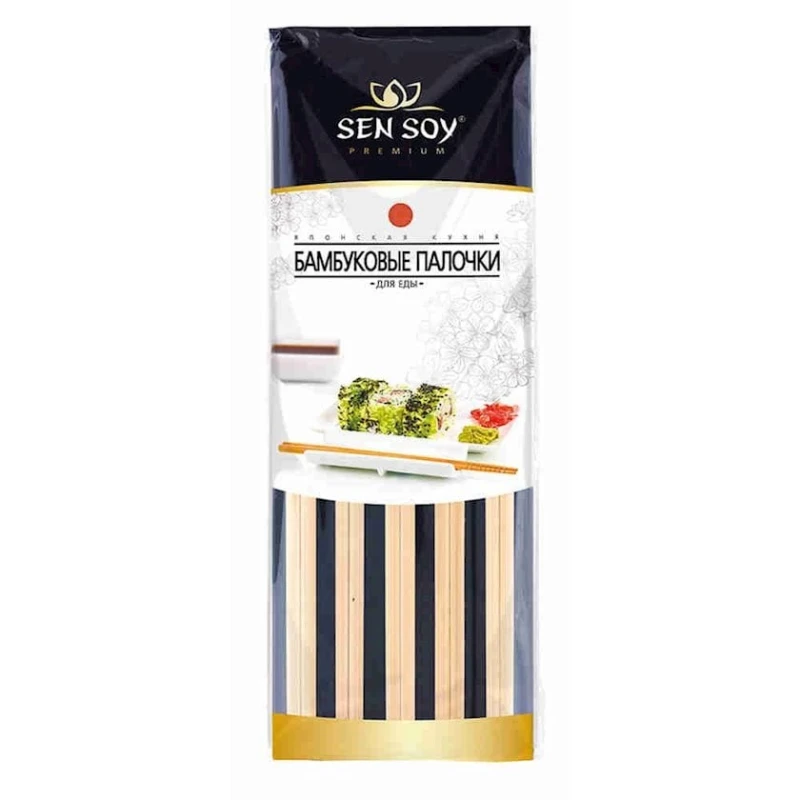 Бамбуковые палочки для еды Sen Soy, 5 шт Бамбуковые палочки для еды Sen Soy, 5 шт