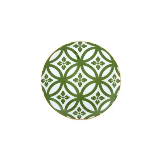 Desert üçün boşqab dəsti Porland Morocco 04AP021772, farfor, rəngbərəng, 17 sm, 6 əd