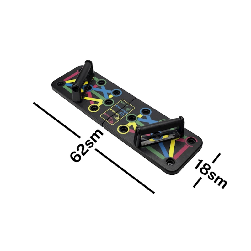 Платформа для отжиманий Gymnic, пластик, 62x18 см