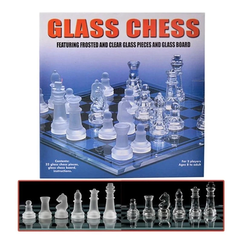 Шахматы Glass Chess 323a_394481584, стекло, 40x40 см Шахматы Glass Chess 323a_394481584, стекло, 40x40 см