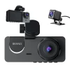 Видеорегистратор YKM Car 3 lens Dash Cam, Black Видеорегистратор YKM Car 3 lens Dash Cam, Black