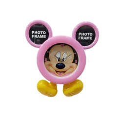 Детские настенные часы SS-025, розовые/черные