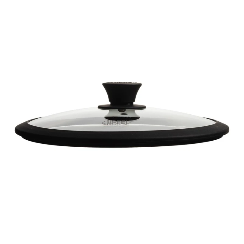Крышка Gipfel Moore 51725, стекло/силикон, черная/прозрачная, 24 см Крышка Gipfel Moore 51725, стекло/силикон, черная/прозрачная, 24 см