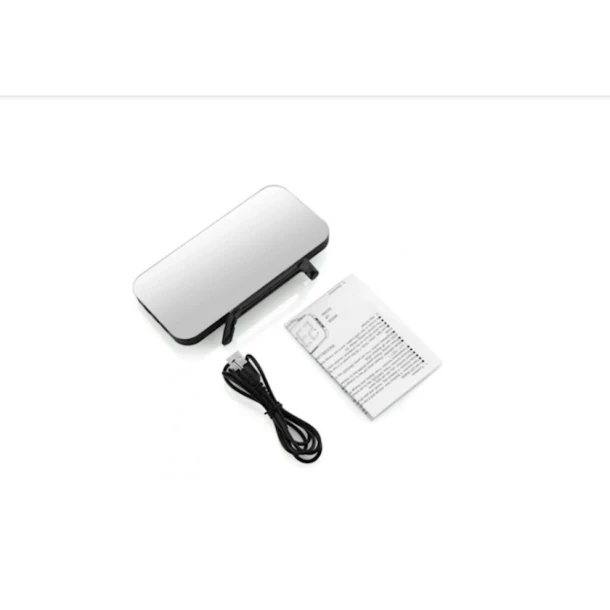 Электронные часы-будильник 1001box DS-3625L, 78x158x13 мм, разноцветный